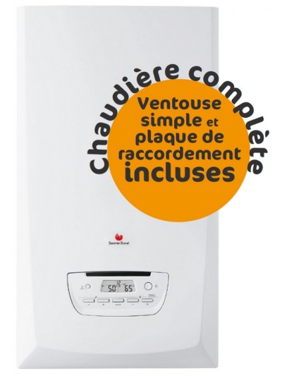 Chaudière Gaz Saunier Duval Thema Condens F25 - Complète