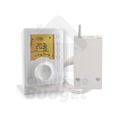 Thermostat d'ambiance programmable sans fil Tybox 137