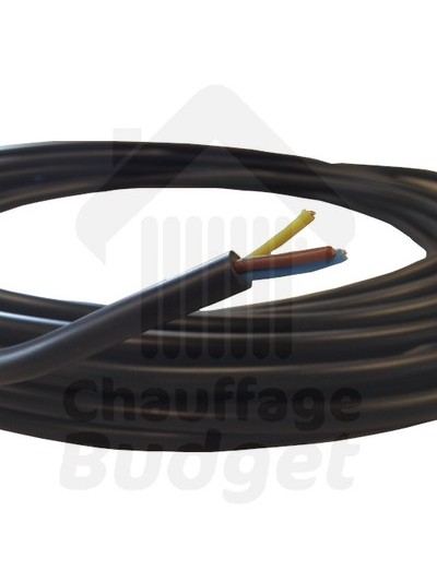Cable électrique "rigide" 3 x 1,5mm² (le mètre)