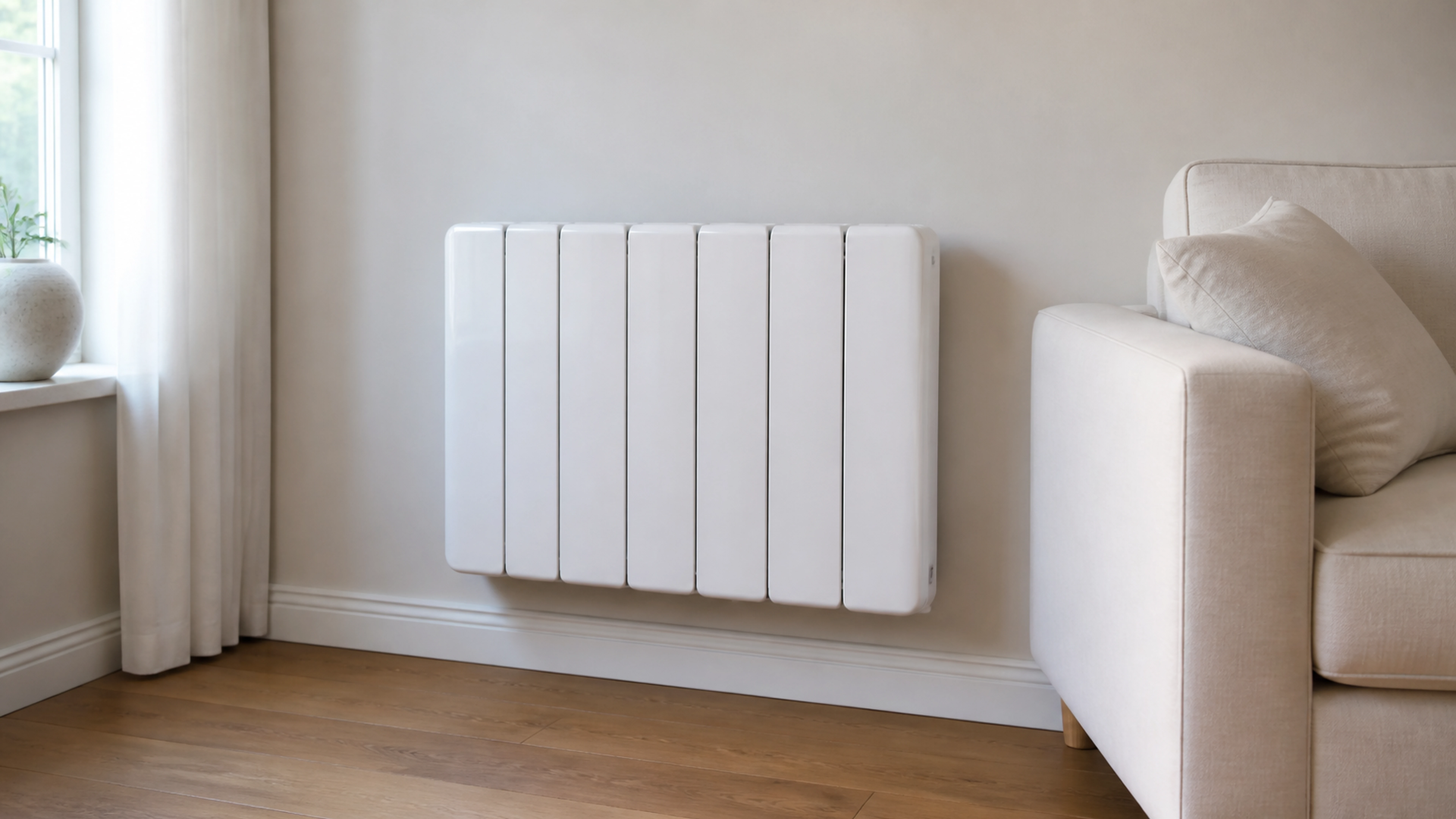 Illustration éditoriale pour l’article « Pourquoi choisir un radiateur à inertie en fonte de 2000W »